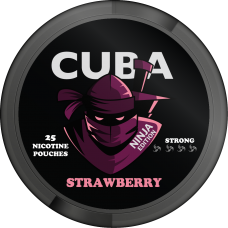 Cuba Ninja Strawberry-18мг/пауч 