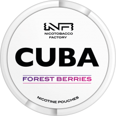 Cuba White Forest Berries - 16 мг/пауч 